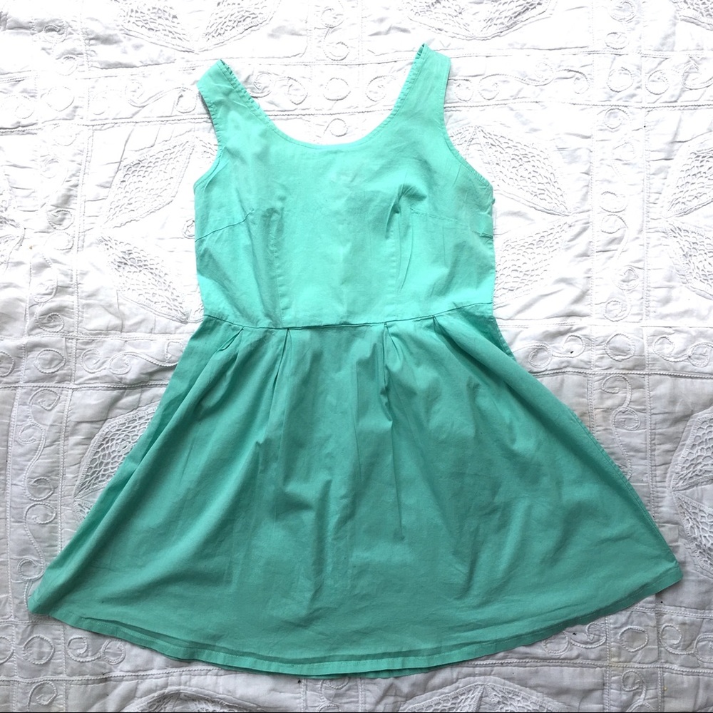 Teal Dress